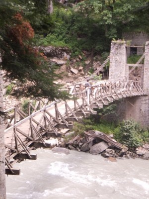 the Bridge to Yordu. After crossing its all foot or horse to Yordu